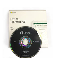 OEM 1280x800 офиса MS 2019 профессиональный с кодом Coa DVD ключевым